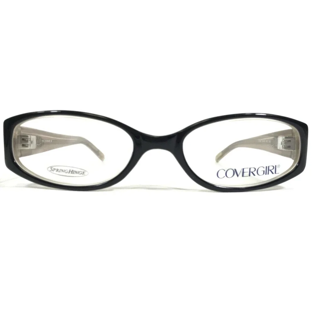 Covergirl Petite Eyeglasses Frames CG392 Col.005 Brown Round Full Rim 49-17-130